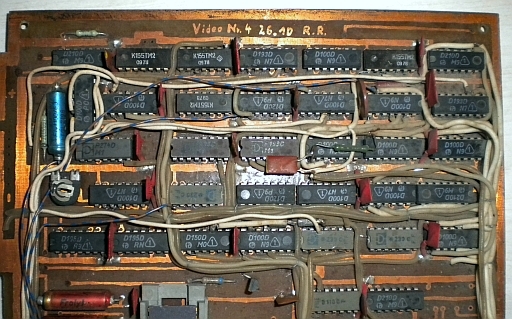 Hauptplatine des Z80-PC